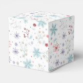 Custom text Crumbly Christmas Kundgebung Gingerbre Geschenkschachtel (Rückseite)