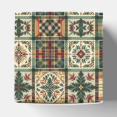 Custom text Crumbly Christmas Kundgebung Gingerbre Geschenkschachtel (Oben)