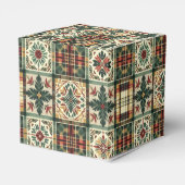 Custom text Crumbly Christmas Kundgebung Gingerbre Geschenkschachtel (Rückseite)