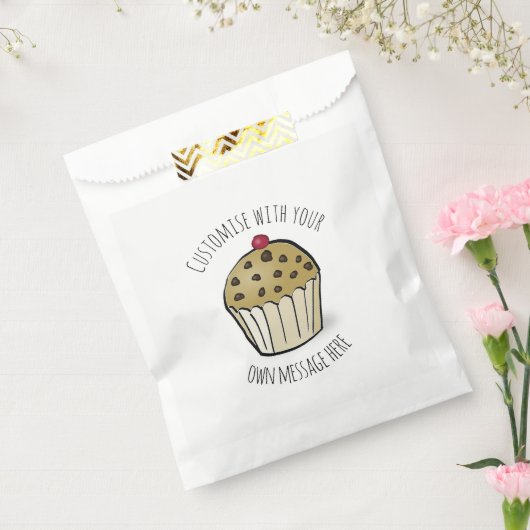 Custom Text Cute Mini Muffin  Geschenktütchen (Versiegelt)