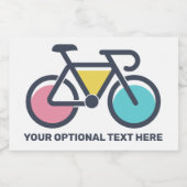 Custom Text Cycling Lebensmitteletikett (Einzelnes Label)