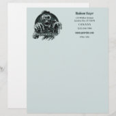 Custom text DEADMONTON Schreibpapier (Vorne/Hinten)
