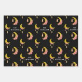 Custom Text Eid al-Fitr Mubarak Geschenkpapier Set (Vorderseite 2)