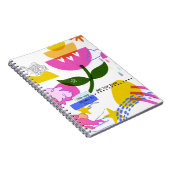 CUSTOM TEXT - Fettformatierung mit Blume Notizblock (Rechte Seite)