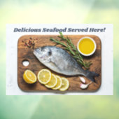 Custom Text Fish Dorado Fensteraufkleber (Blatt 3)