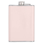 Custom Text Flask Funny Romantic Sloth - Chefs Flachmann (Rückseite)