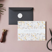 Custom Text Floral Confetti Beste Mütter Tag