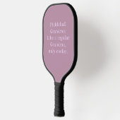 Custom Text Funny Oma Pickleball Schläger (Links)