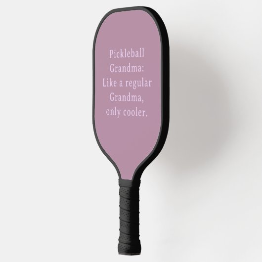 Custom Text Funny Oma Pickleball Schläger (Links)