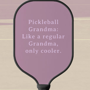 Custom Text Funny Oma Pickleball Schläger