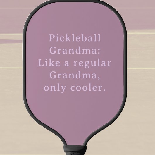 Custom Text Funny Oma Pickleball Schläger