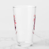 Custom Text - Funny Romantic Sloth - Chefs Glas (Links)
