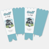 Custom Text Golf is Life Geschenkschachtel (Ungeklappt)