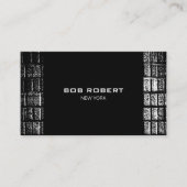 CUSTOM TEXT - Graue Steine Visitenkarte (Vorderseite)