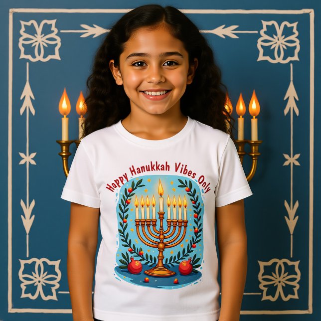 Custom text Hanukkah Festival of Fun  T-Shirt (Custom text Hanukkah Festival of Fun )