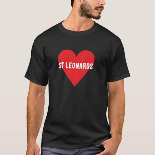 Custom text Heart – Personalised “I Love  T-Shirt (Vorderseite)