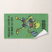 Custom text Intergalactic Sweat Protocol: Activate Handtuch (Handtuch)