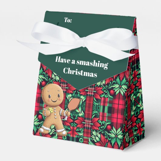 Custom text Jolly Ginger Paddle Pouch Geschenkschachtel (Vorderseite)