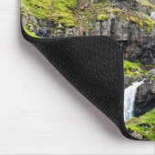 Custom Text Klifbrekkufossar, Island Mousepad (Ecke)