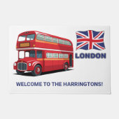 Custom Text London - England Fußmatte (Vorderseite)