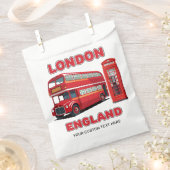 Custom Text London - England Geschenktütchen (Ausgeschnitten)