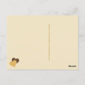 Custom Text Majestic Lion Foto Postkarte (Rückseite)