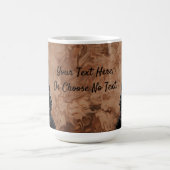 Custom Text Melanin Pride Strong Black Girl Queen Kaffeetasse (Mittel)