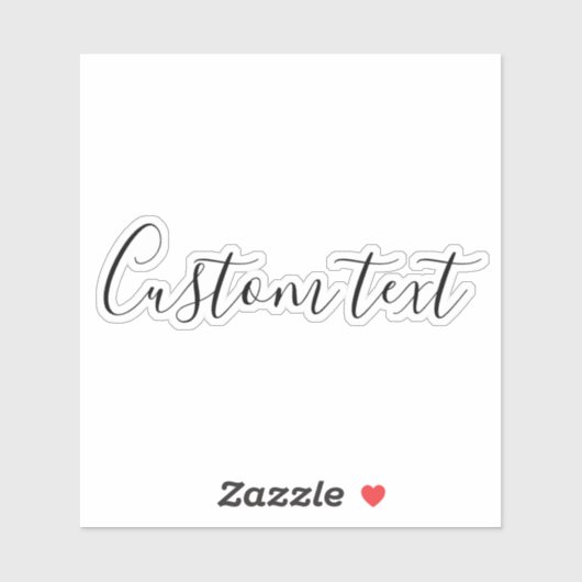 Custom Text Mirror Decal – Personalized Car Mirror Aufkleber (Blatt)