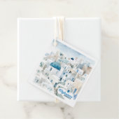 Custom Text Mykonos Griechenland Geschenkanhänger (Beispiel)