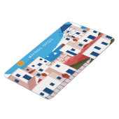 Custom Text Mykonos Griechenland Magnet (Linke Seite)