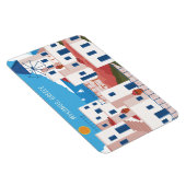 Custom Text Mykonos Griechenland Magnet (Rechte Seite)