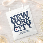 Custom Text New York City Geschenktütchen (Ausgeschnitten)