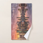 Custom Text New York City Skyline Handtuch (Handtuch)