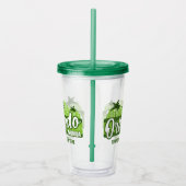 Custom Text Orlando Florida Acryltrinkbecher (Rechts)
