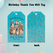 Custom Text Party Animes Thema Geburtstag Geschenk Geschenkanhänger