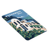 Custom Text Santorini Griechenland Magnet (Rechte Seite)