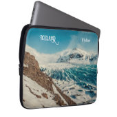 Custom Text Solheimajokull, Island Laptopschutzhülle (Vorne Rechts)