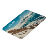 Custom Text Solheimajokull, Island Magnet (Linke Seite)