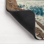 Custom Text Solheimajokull, Island Mousepad (Ecke)