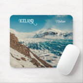 Custom Text Solheimajokull, Island Mousepad (Mit Mouse)