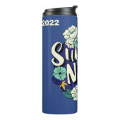 Custom Text Summer Nights Thermosbecher (Nach links gedreht)