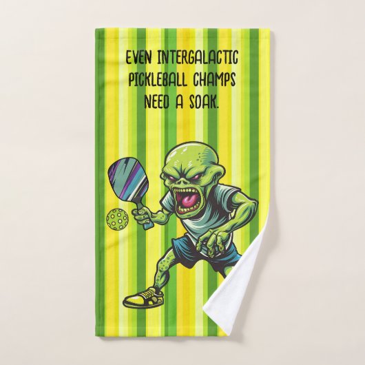 Custom text Sweat Like a Martian Handtuch (Handtuch)