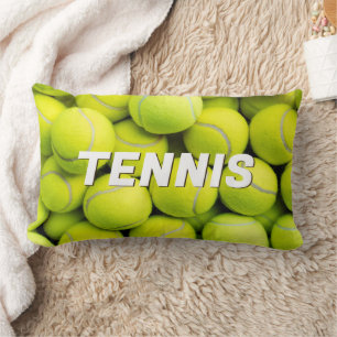Custom Text Tennis Balls Lendenkissen