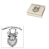 Custom text, Top o’ the Stamp! Gummistempel (Stempel)