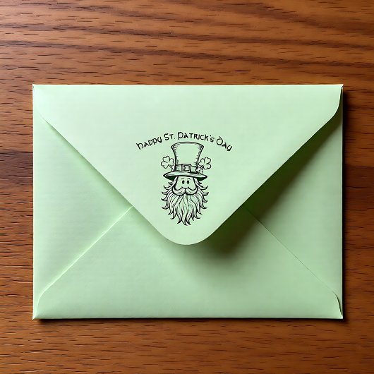 Custom text, Top o’ the Stamp! Gummistempel