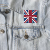 Custom Text Union Jack Flag Art von Heva Weva Button (Beispiel)