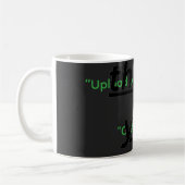 Custom Text & Upload Your Photo Personalized Kaffeetasse (Links)
