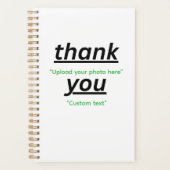 Custom Text & Upload Your Photo Personalized Planer (Vorderseite)