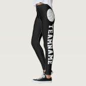 CUSTOM Text Volleyball Kompression Pants Leggings (Links)