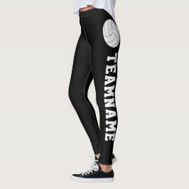 CUSTOM Text Volleyball Kompression Pants Leggings